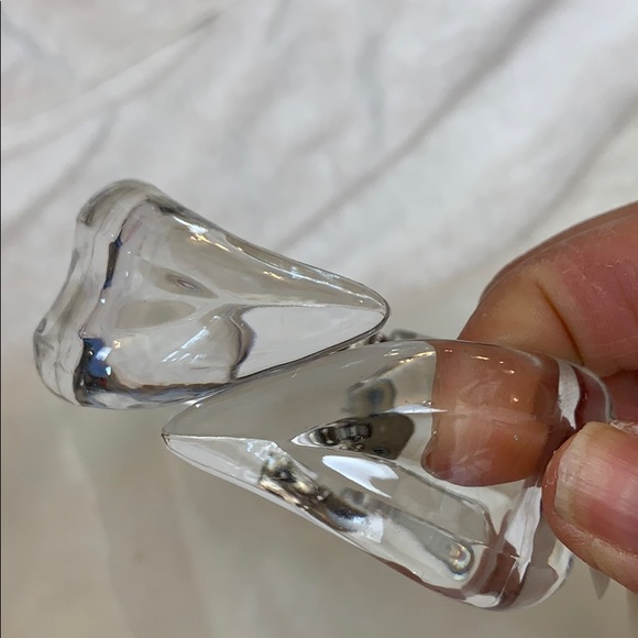 Clear hinged bracelet plastic - Picture 3 of 14